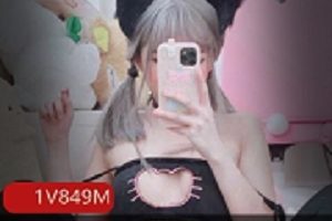 新人福利性感绯红小猫妹子照片合集，飞机场高颜值cos猫腮红诱惑，猫尾巴福利姬。